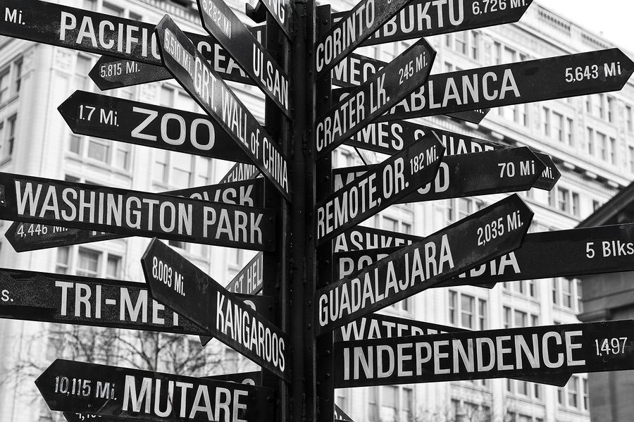 Locations Sign